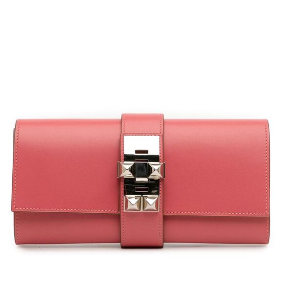 Pre Loved hermes Women Pink Clutches - Picture 1 of 8